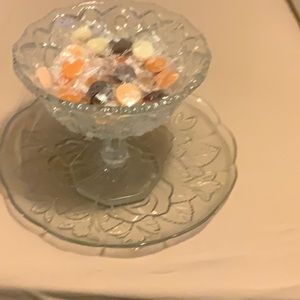 FABULOUS VINTAGE  BOWL AND PLATTER